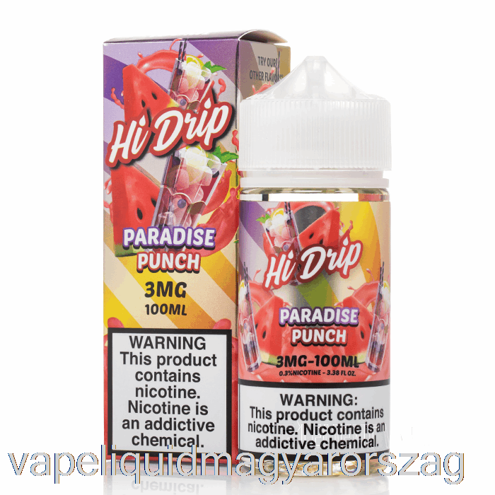 Paradise Puncs - Hi-drip E-liquids - 100ml 6mg Vape Folyadék